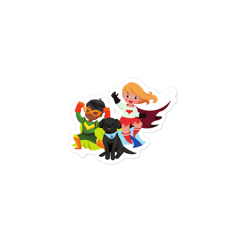 Superheroes - Child Abuse Prevention Stickers