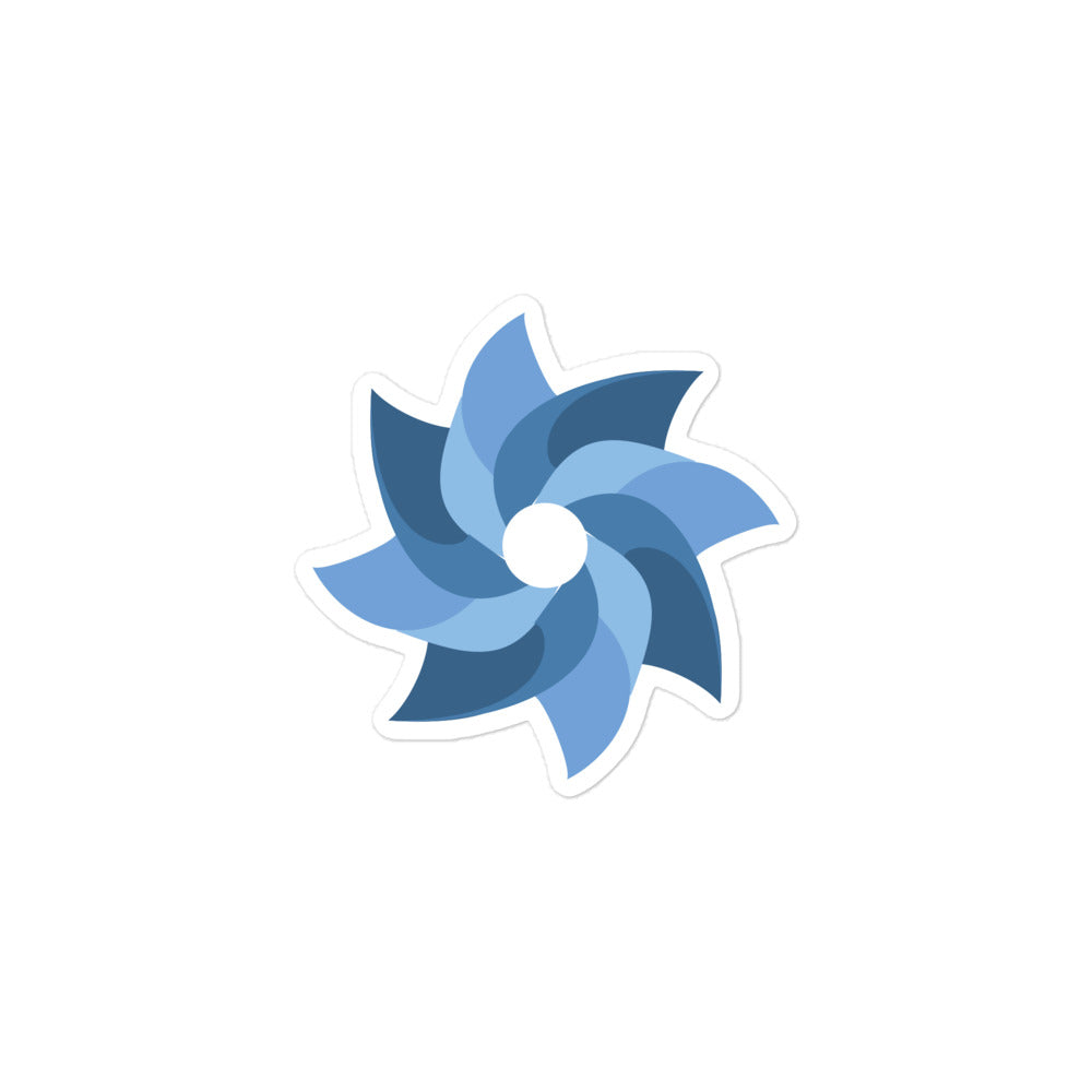 Pinwheel - Child Abuse Prevention Sticker