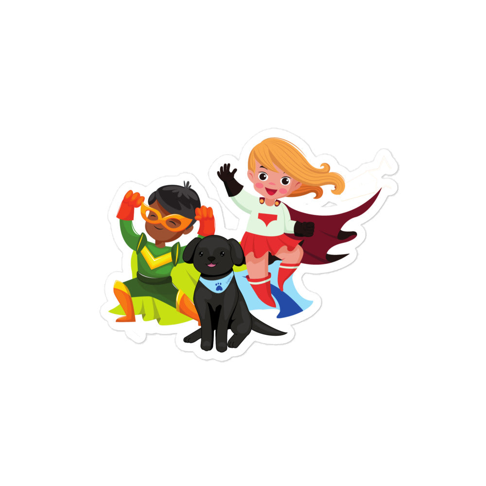 Superheroes - Child Abuse Prevention Stickers