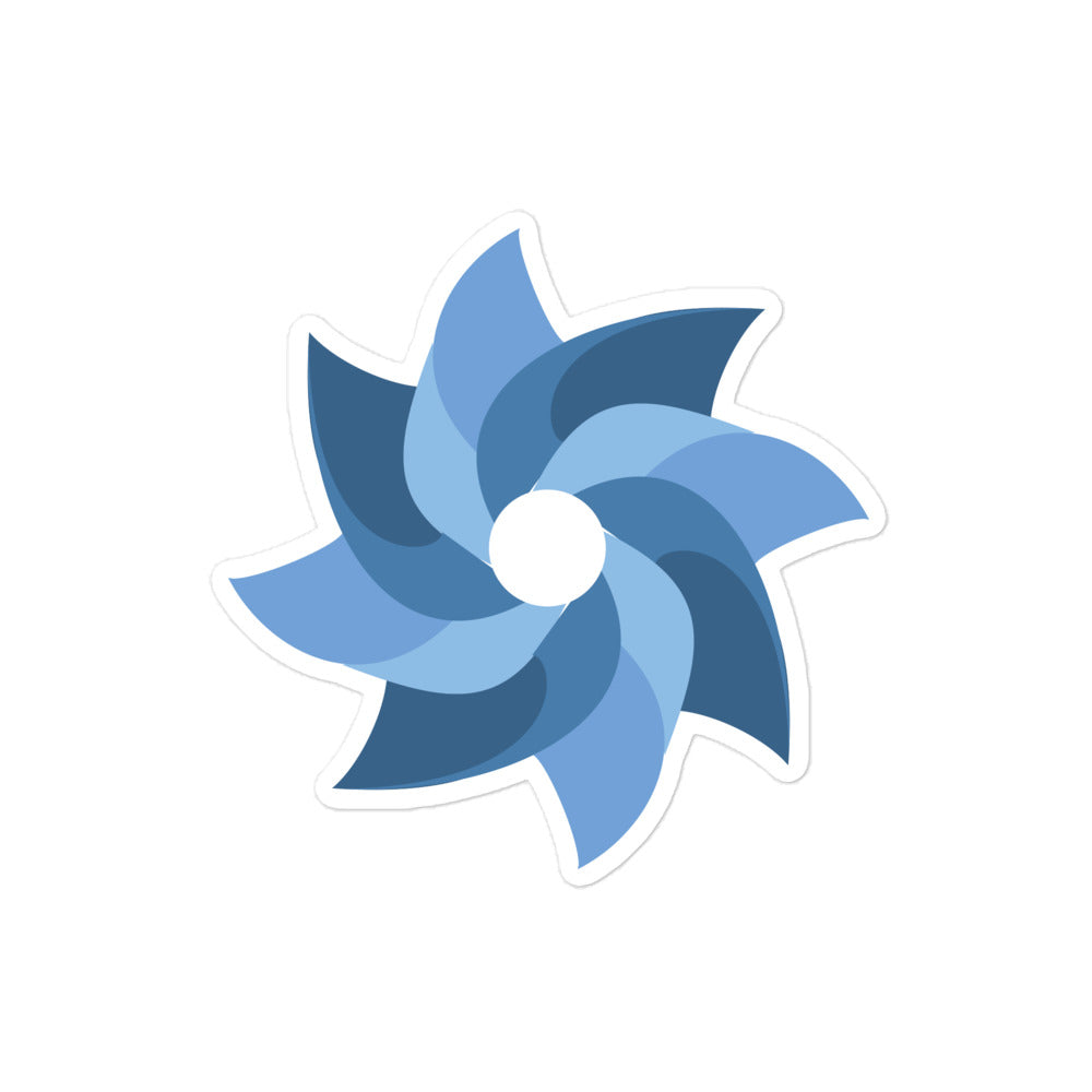 Pinwheel - Child Abuse Prevention Sticker