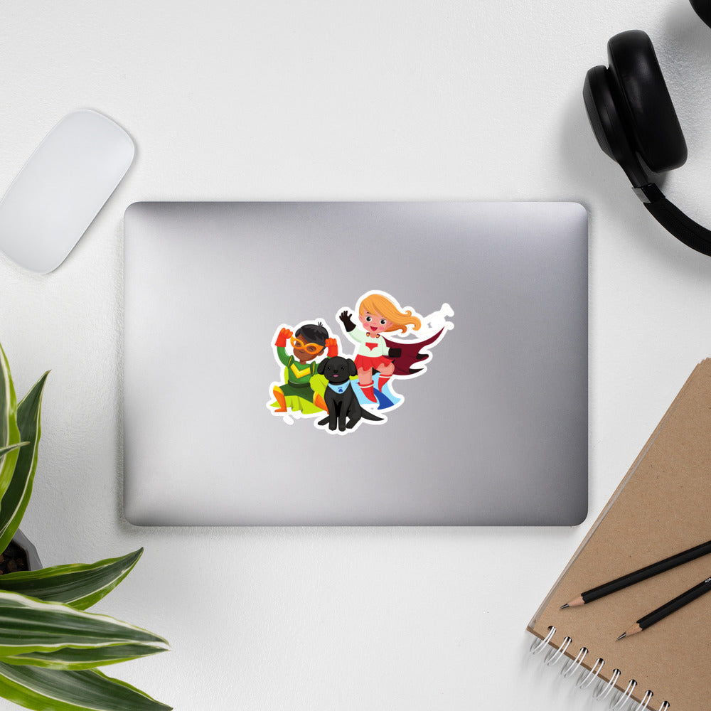 Superheroes - Child Abuse Prevention Stickers