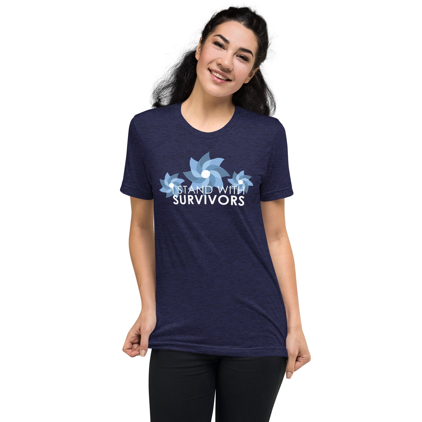 I Stand With Survivors Tri-Blend Tee
