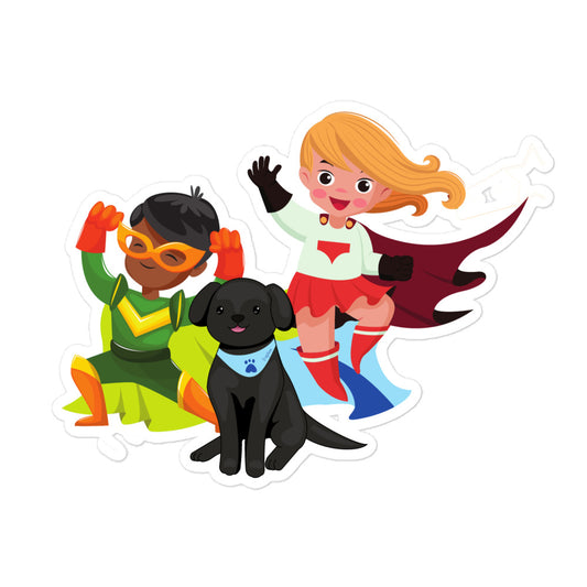 Superheroes - Child Abuse Prevention Stickers