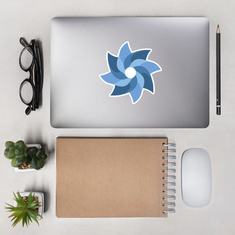 Pinwheel - Child Abuse Prevention Sticker