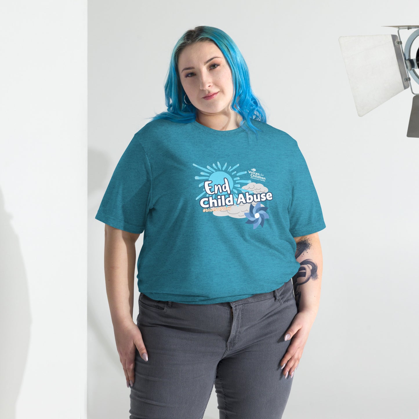 Blue SUNday - Child Abuse Prevention Shirt