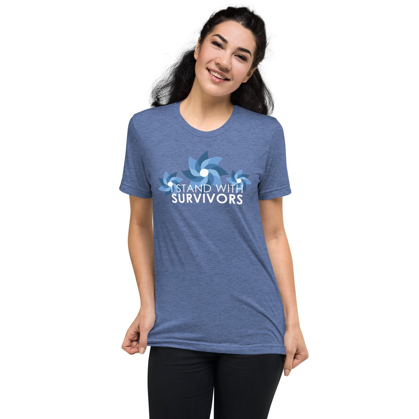 I Stand With Survivors Tri-Blend Tee