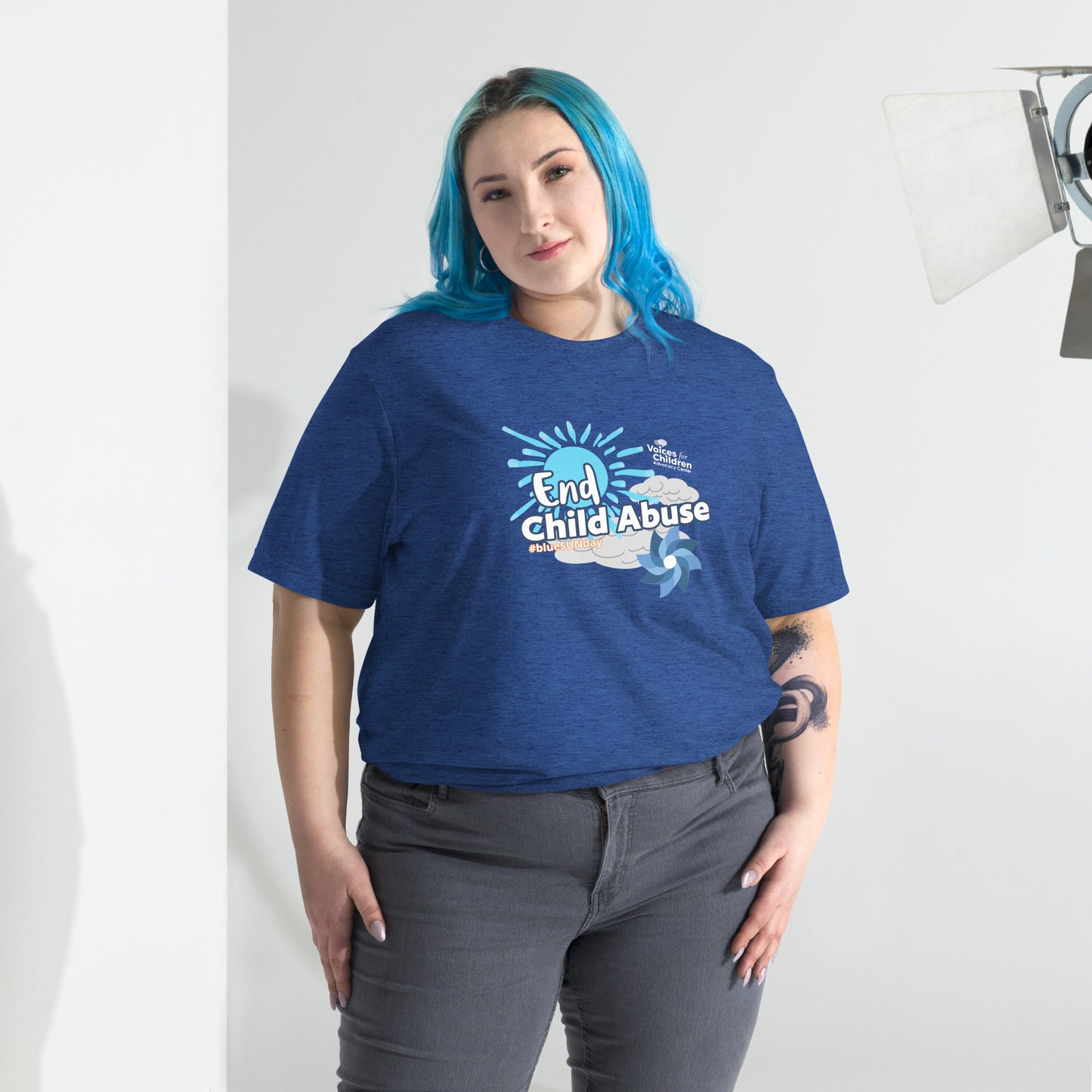 Blue SUNday - Child Abuse Prevention Shirt